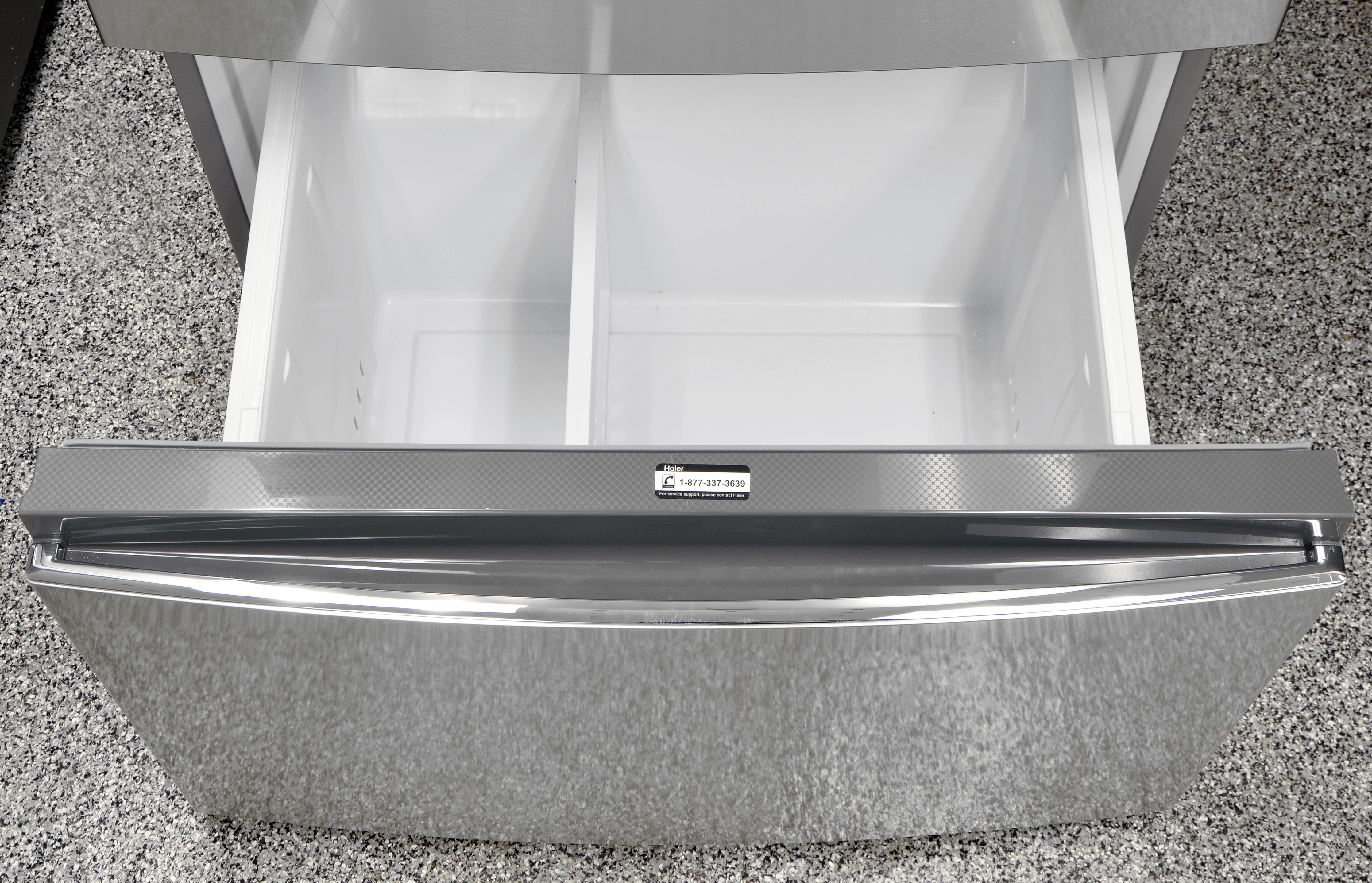 Haier HRF15N3AGS 28inch Compact French Door Counter Depth Refrigerator