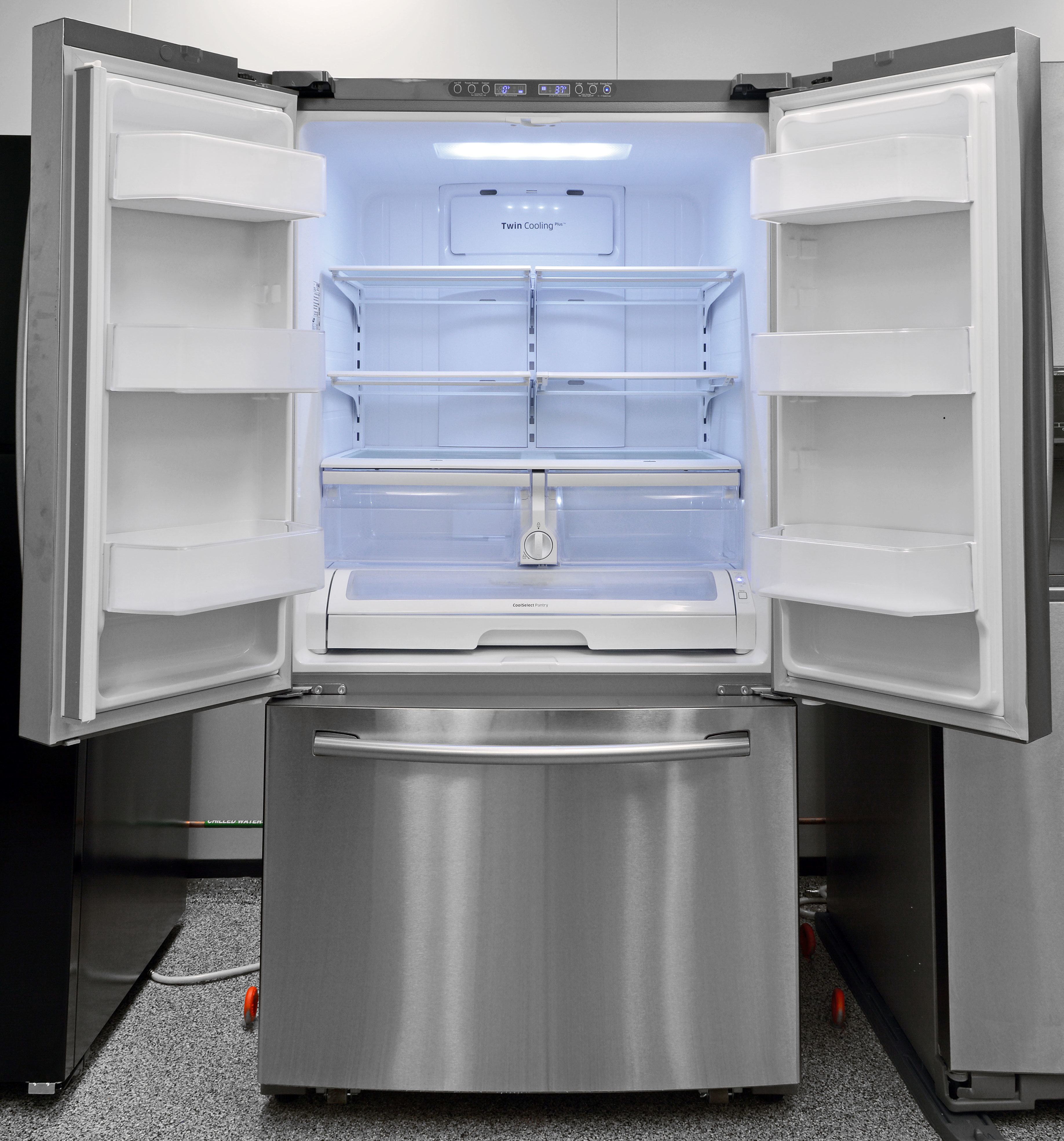 Samsung RF260BEAESR Refrigerator Review Refrigerators