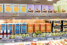Snack Crackers on Display