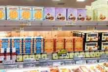 Snack Crackers on Display