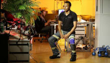 Chairless Chair - Seated Position
