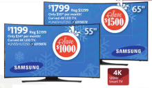 AAFES Cyber Monday TV Deal