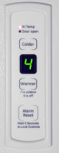 GE FUF14SVRWW Controls