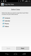 Copy My Data App