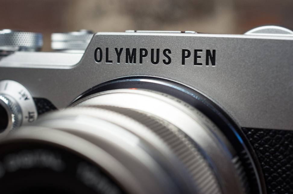 Olympus PEN-F Pen logo