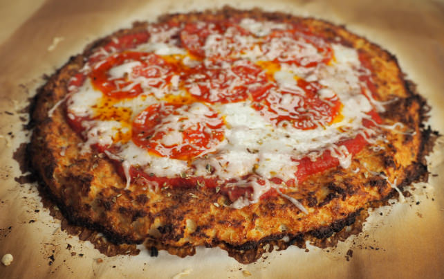 Cauliflower pizza crust