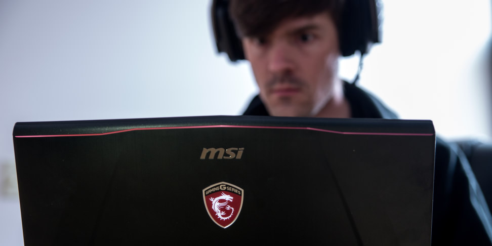 MSI GS40 Phantom In Use