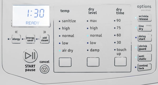 Frigidaire-FASE7074NW-controls.jpg