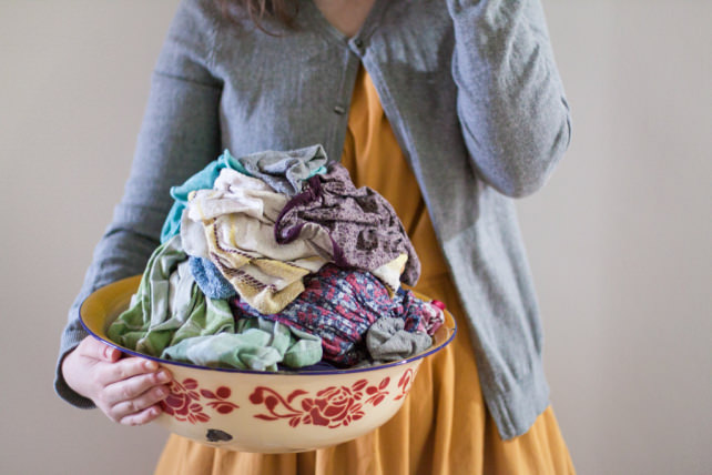 Drying delicates