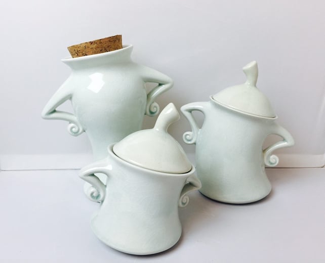 Creativity Happens Enchanted Handmade Canisters