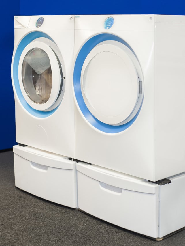 Xeros prototype washing machine
