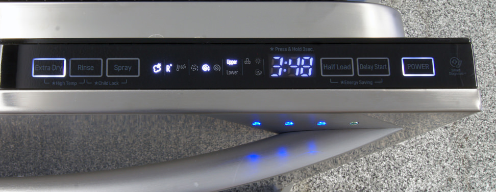 LG LDF8874ST—Right Side of Control Panel