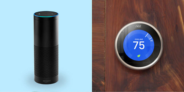 Nest Thermostat and Amazon Echo