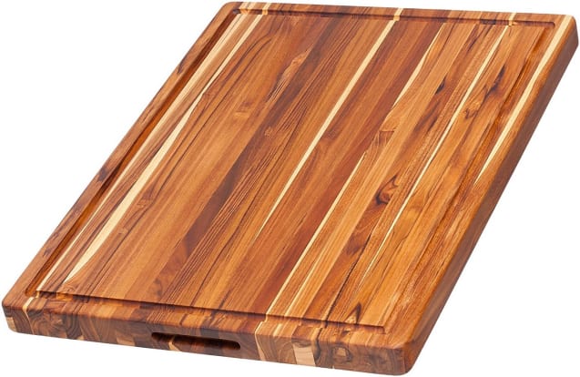 Product Image - Teakhaus Rectangle Carving Board With Hand Grips