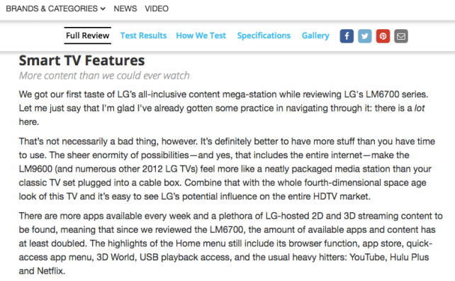 old-tv-review