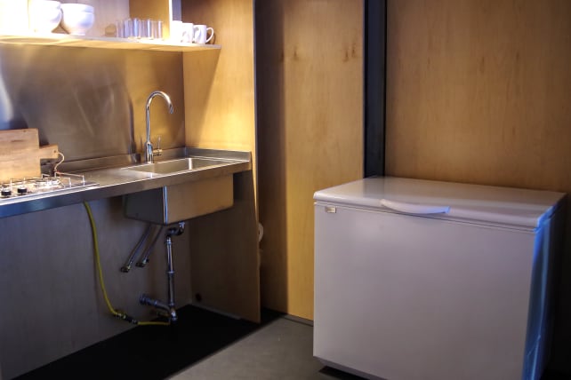 Kitchenette with Fridge