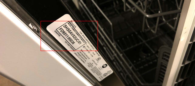 Bosch Serial Number