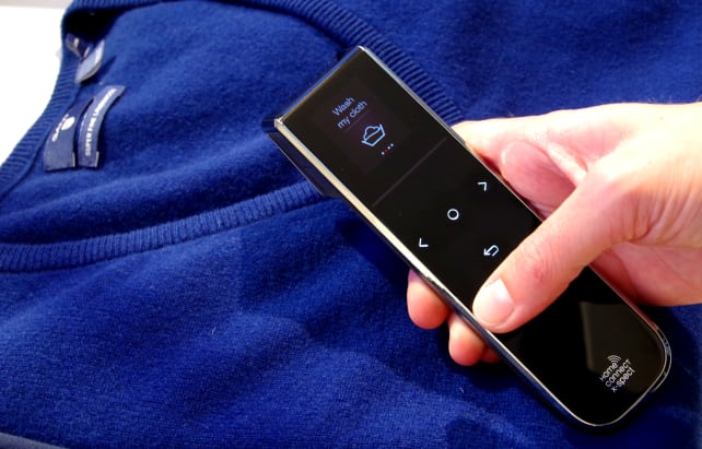 Bosch X-Spect Scanner on fabric