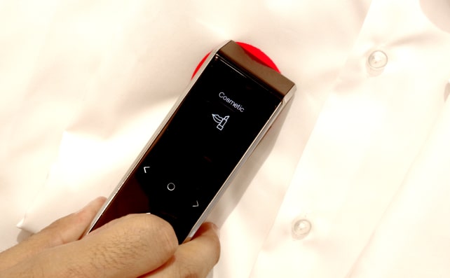 Bosch X-Spect Scanner on a stain