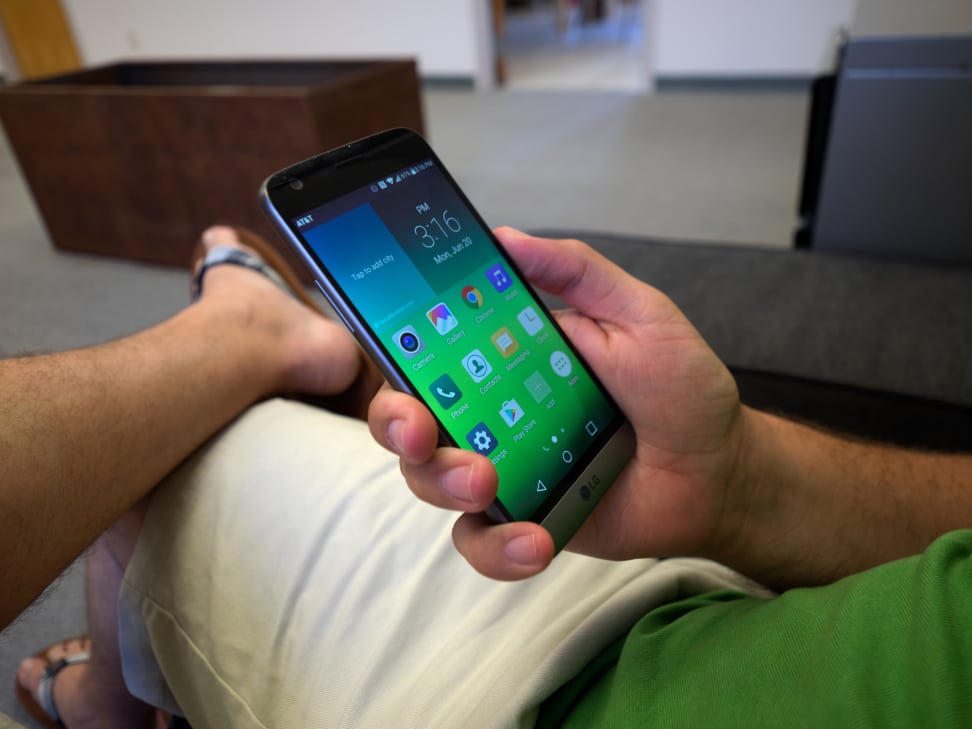 LG G5 In Use