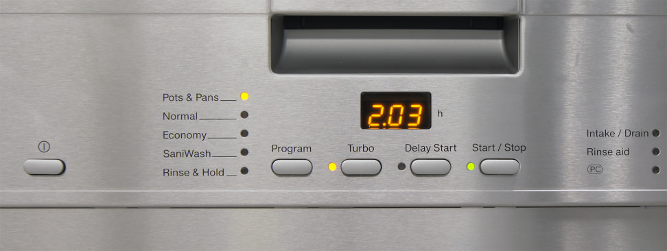 Miele G4225SCU—Controls