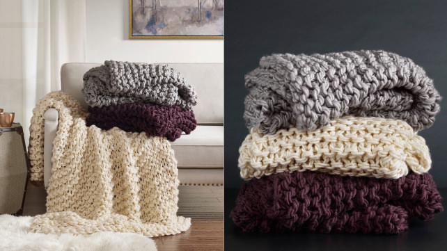 Target Chunky Knit Throw