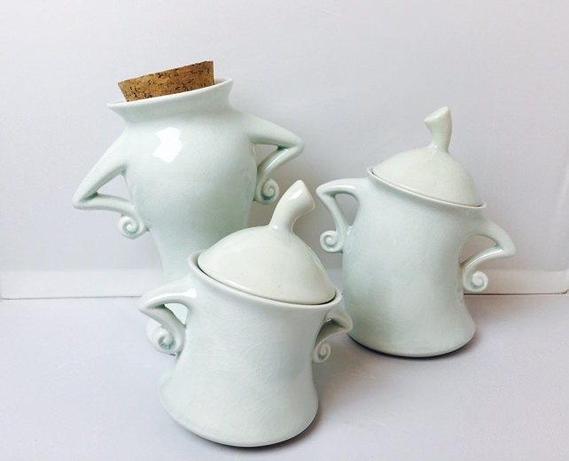 Creativity Happens Enchanted Handmade Canisters