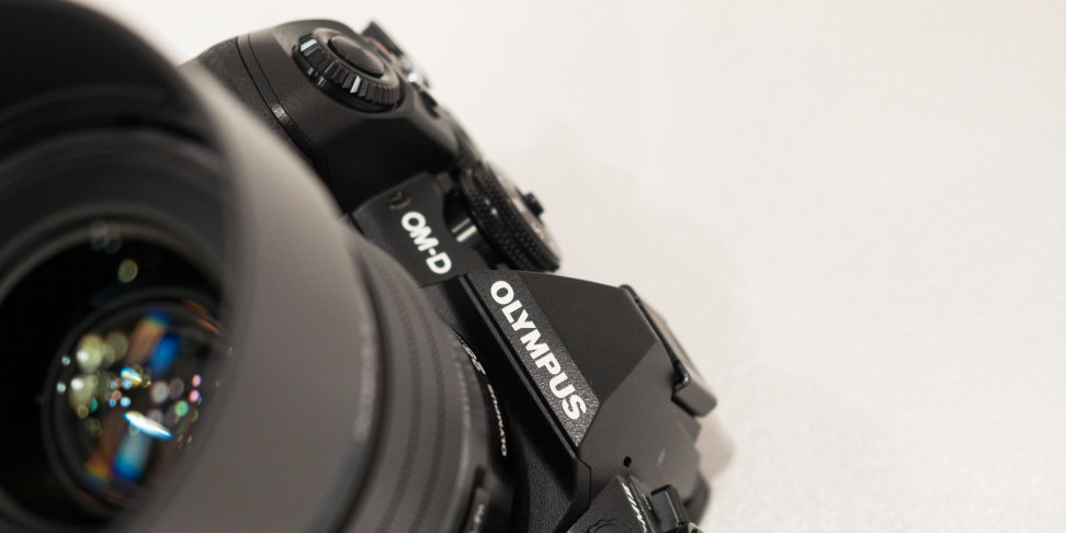 Olympus OM-D E-M1 Mark II Jaunty Angle
