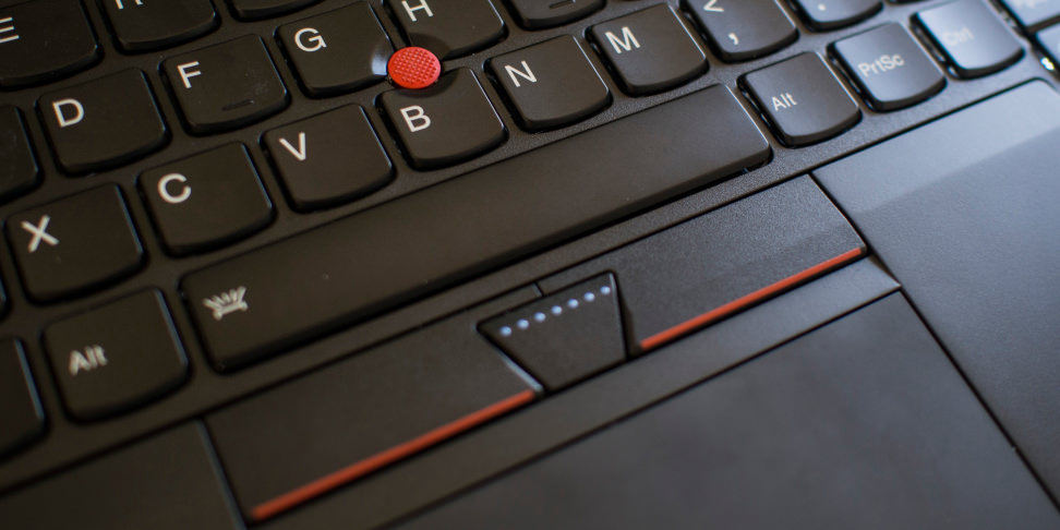 ThinkPad X1 Yoga Keyboard, Trackpoint, Trackpad